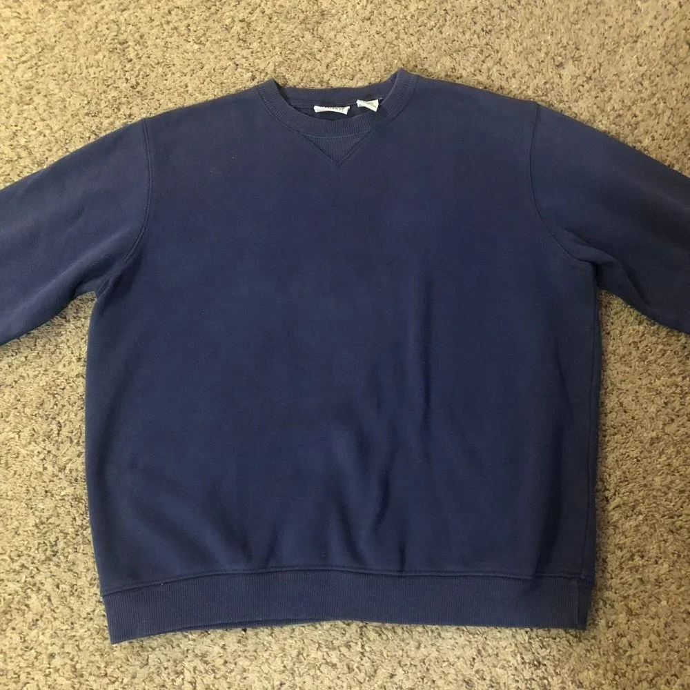 Vintage Classic Elements Sweatshirt Womens S (6-8) Used Dark Blue - Picture 14 of 14